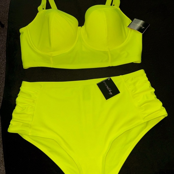 Neon Yellow Bikini Set | Bold Swim Style XXL | $17 Steal - Picture 9 of 10
